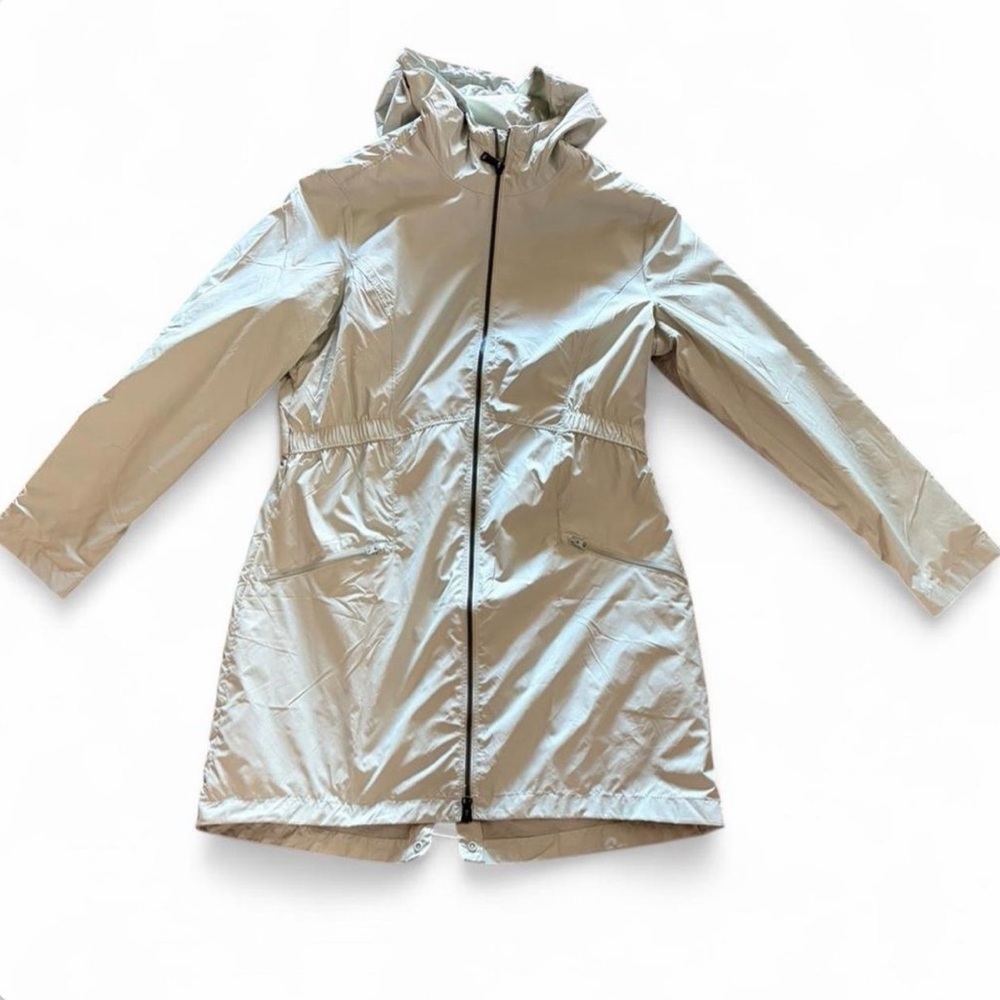 Kirklands Light Green Windbreaker Jacket